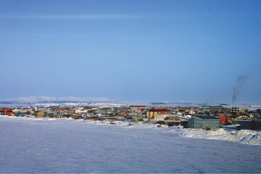 Kotzebue shoreline