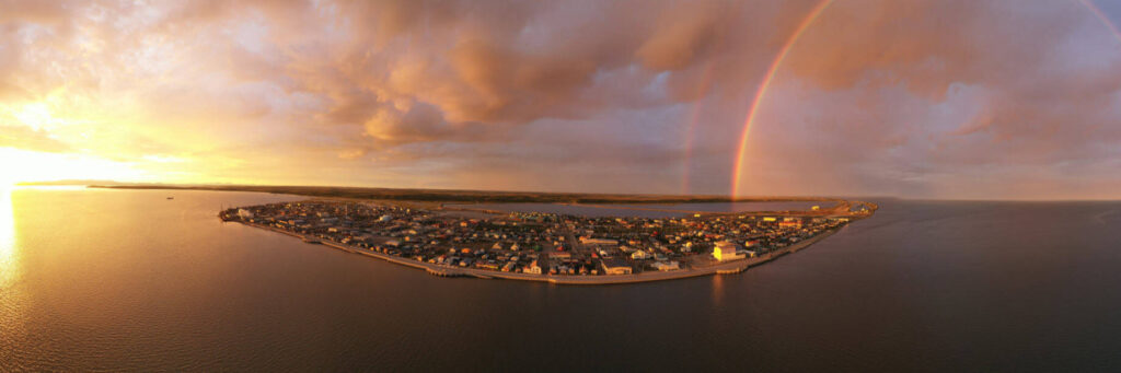 Rainbow over Kotzebue