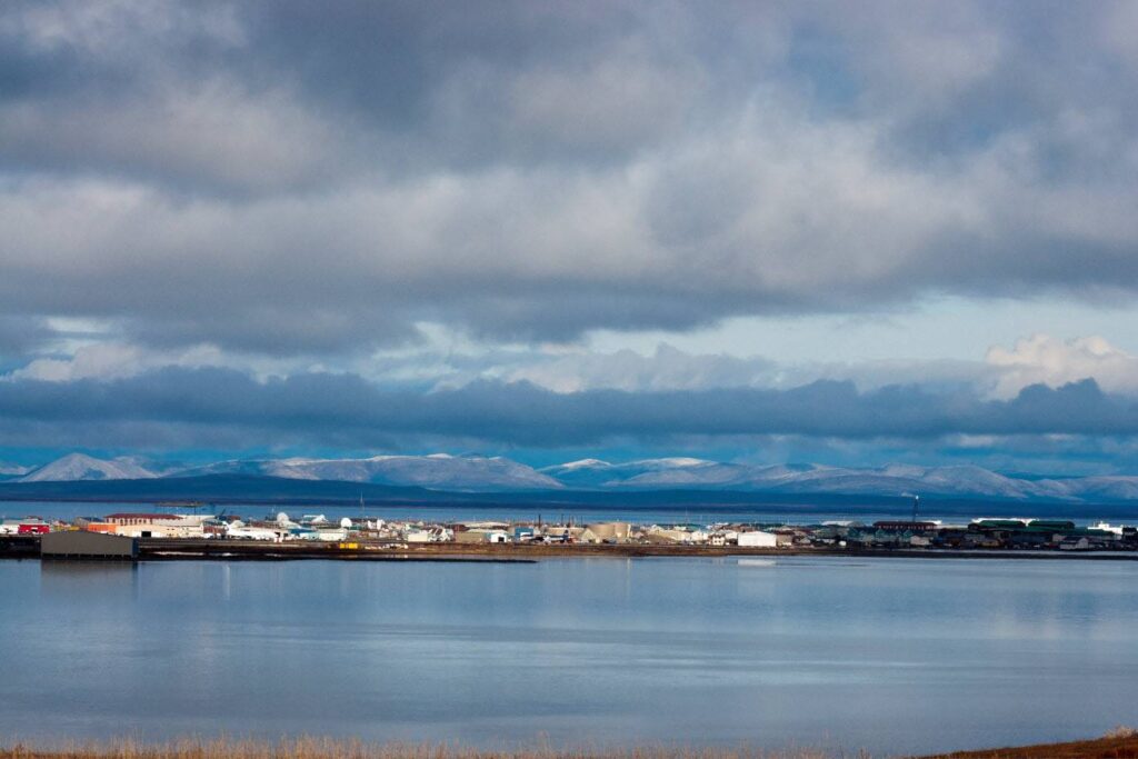 Kotzebue shoreline