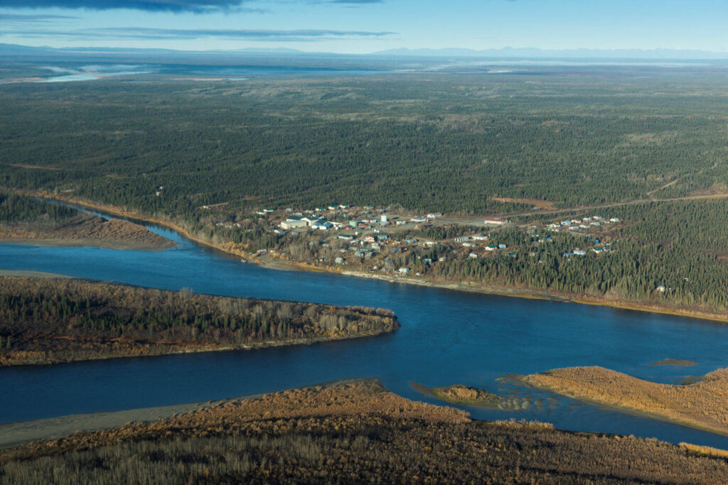 Aerial view of Ambler