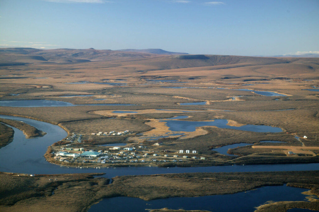 Aerial view of Buckland
