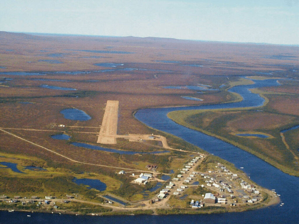 Aerial view of Buckland